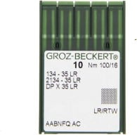 GROZ-BECKERT Leather point sewing needles DPx35 134-35 SIZE 100/16